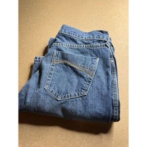 Ariat Denim Turquoise Womens Jeans 29R Medium Wash Straight Leg 100% Cotton